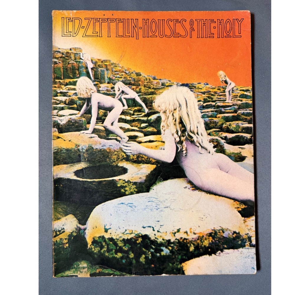 Led Zeppelin Houses of the Holy Virgin Sheet Music Songbook Superhype Publishing